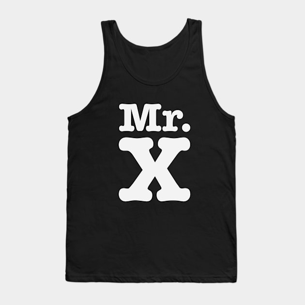 Mr. X Tank Top by avperth